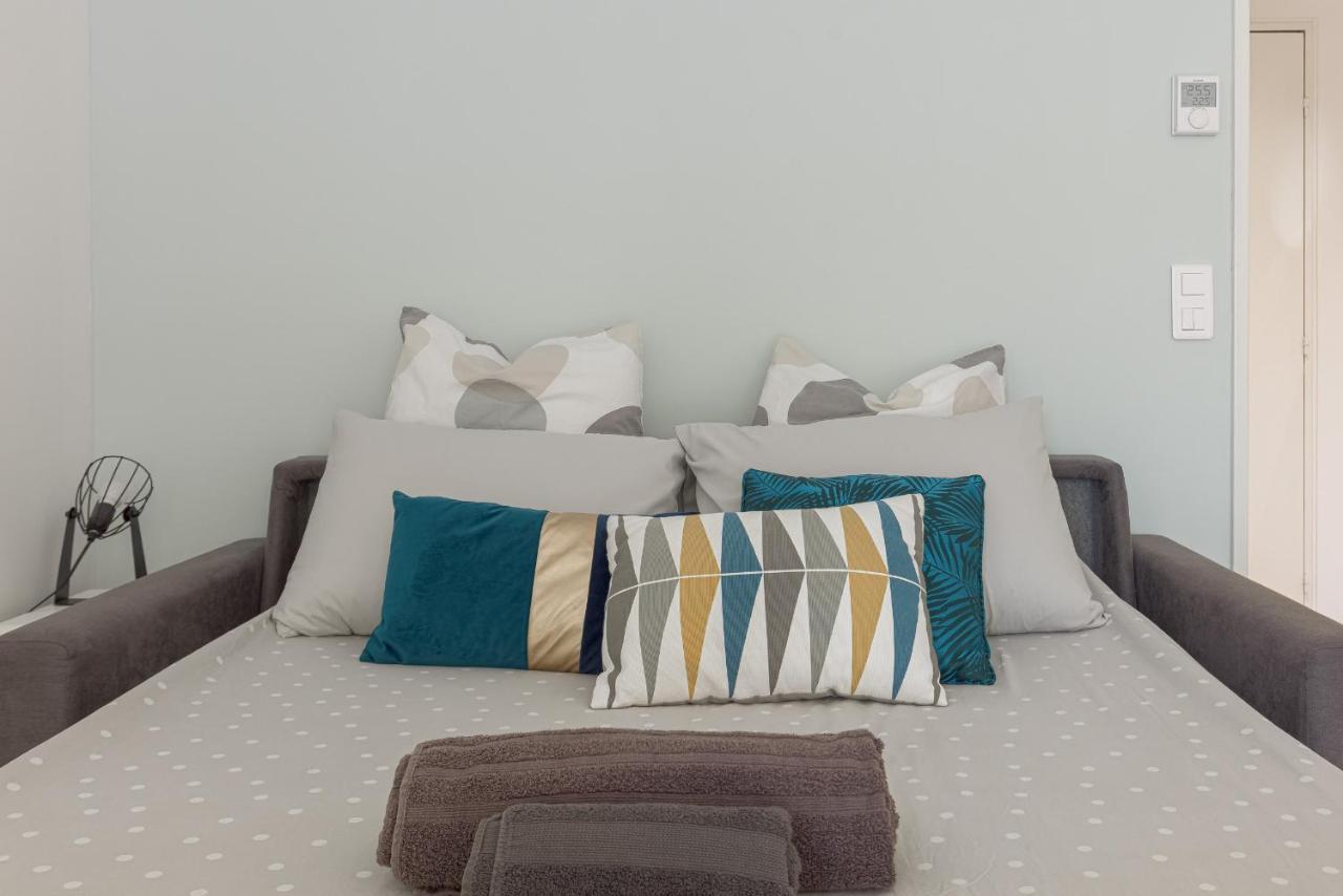 Cosy Studio - Centre Cannes - Terrasse - Clim - Wifi Екстериор снимка