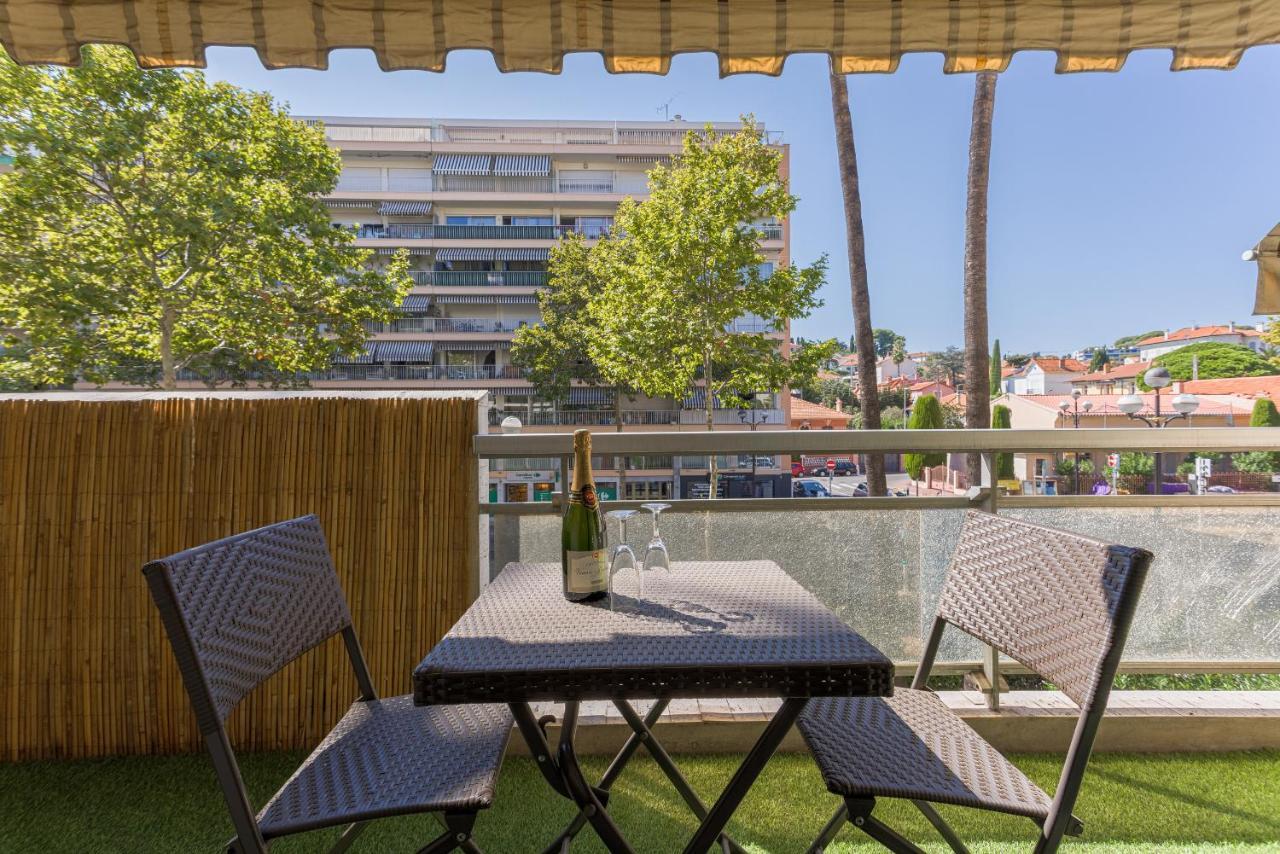Cosy Studio - Centre Cannes - Terrasse - Clim - Wifi Екстериор снимка